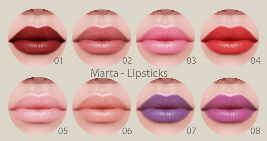Marta-Lipsticks